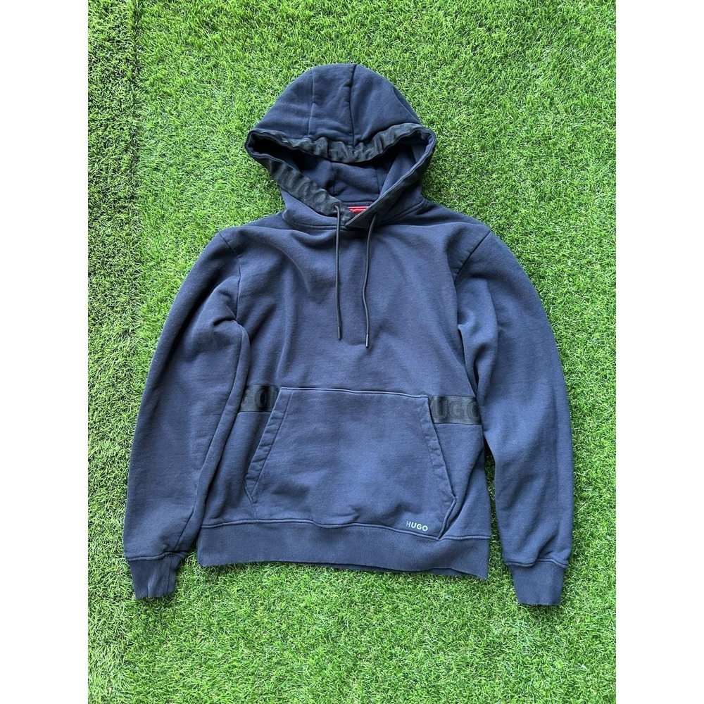HUGO Menswear Hoodie Blue